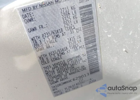 2017 Nissan Pathfinder S from USA, damaged, VIN 5N1DR2MMXHC629013